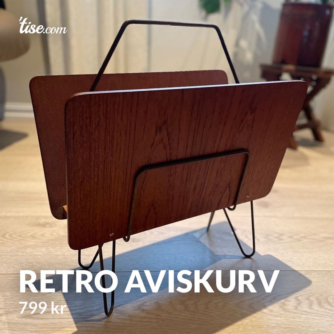 Retro aviskurv