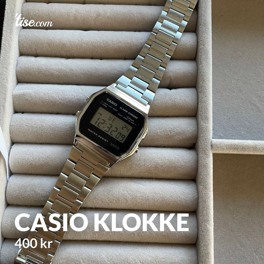 Casio klokke