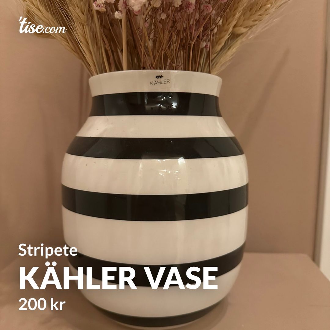 Kähler vase