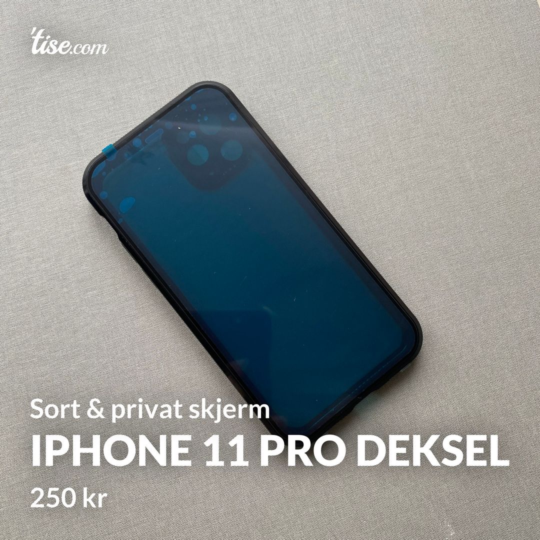 Iphone 11 pro deksel