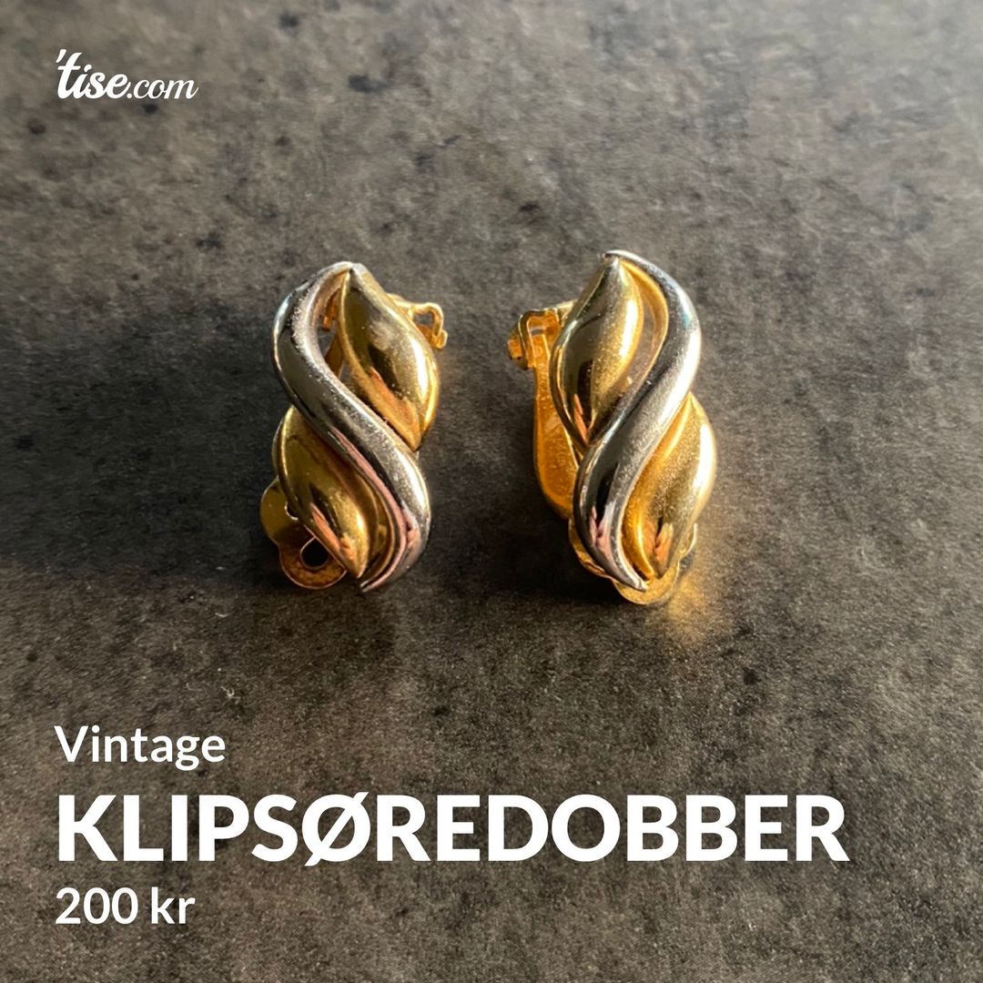 Klipsøredobber