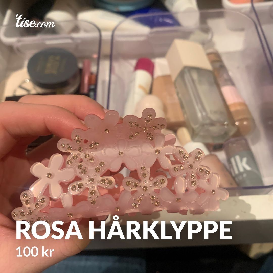 Rosa hårklyppe