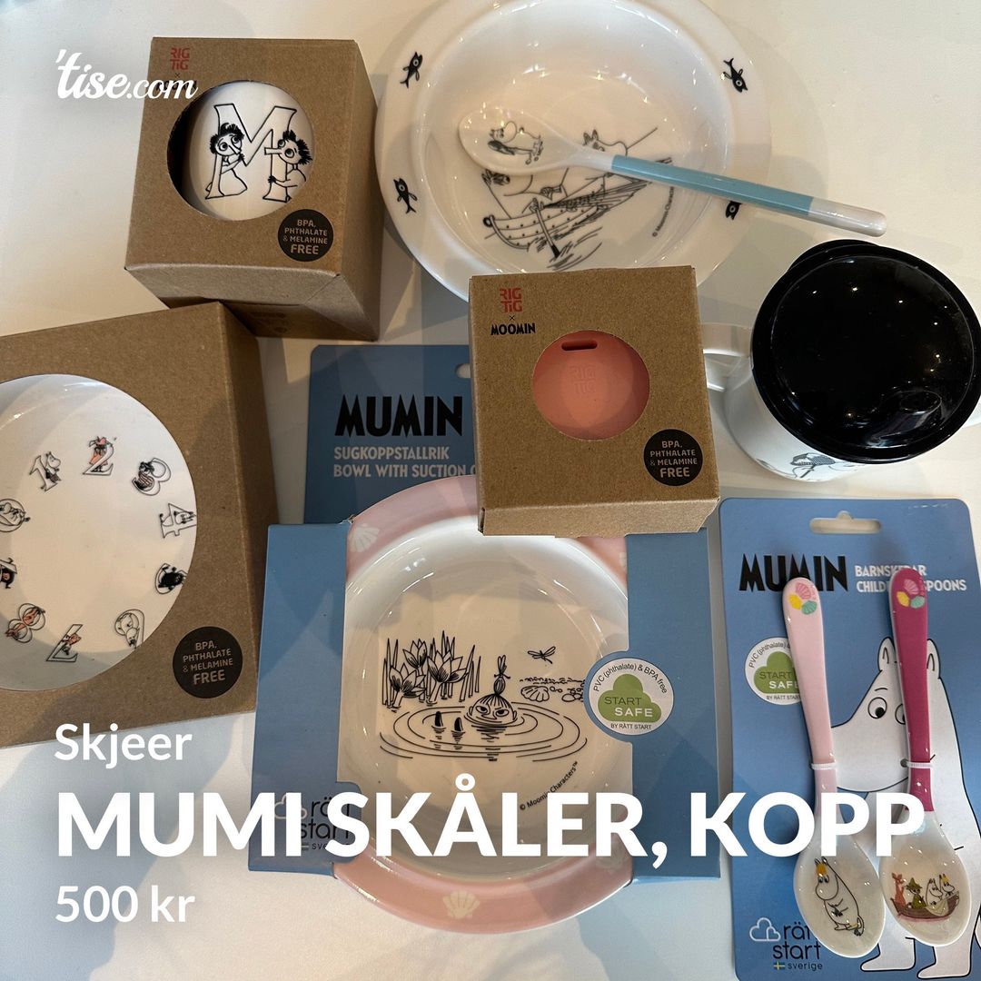 Mumi skåler kopp