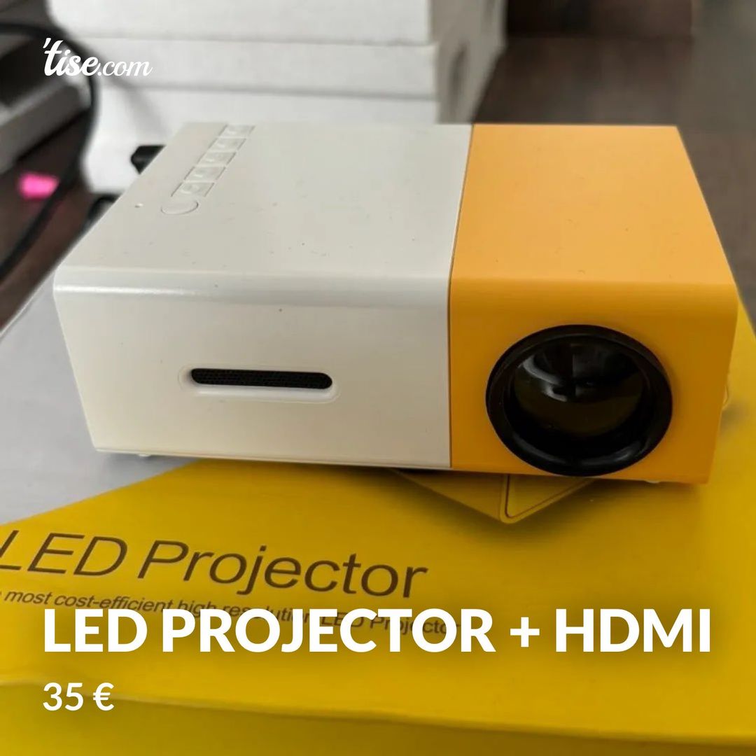 LED Projector + HDMI