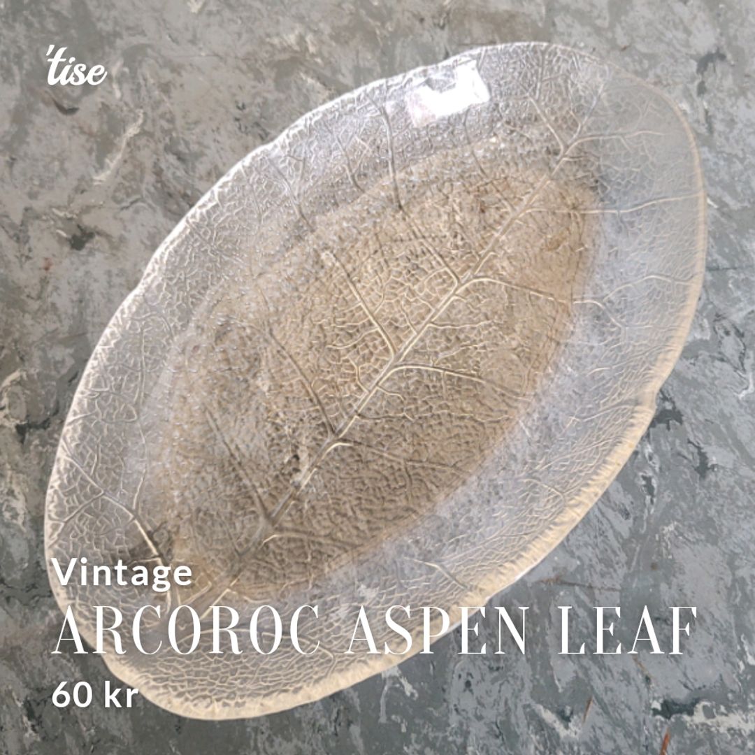 Arcoroc Aspen Leaf