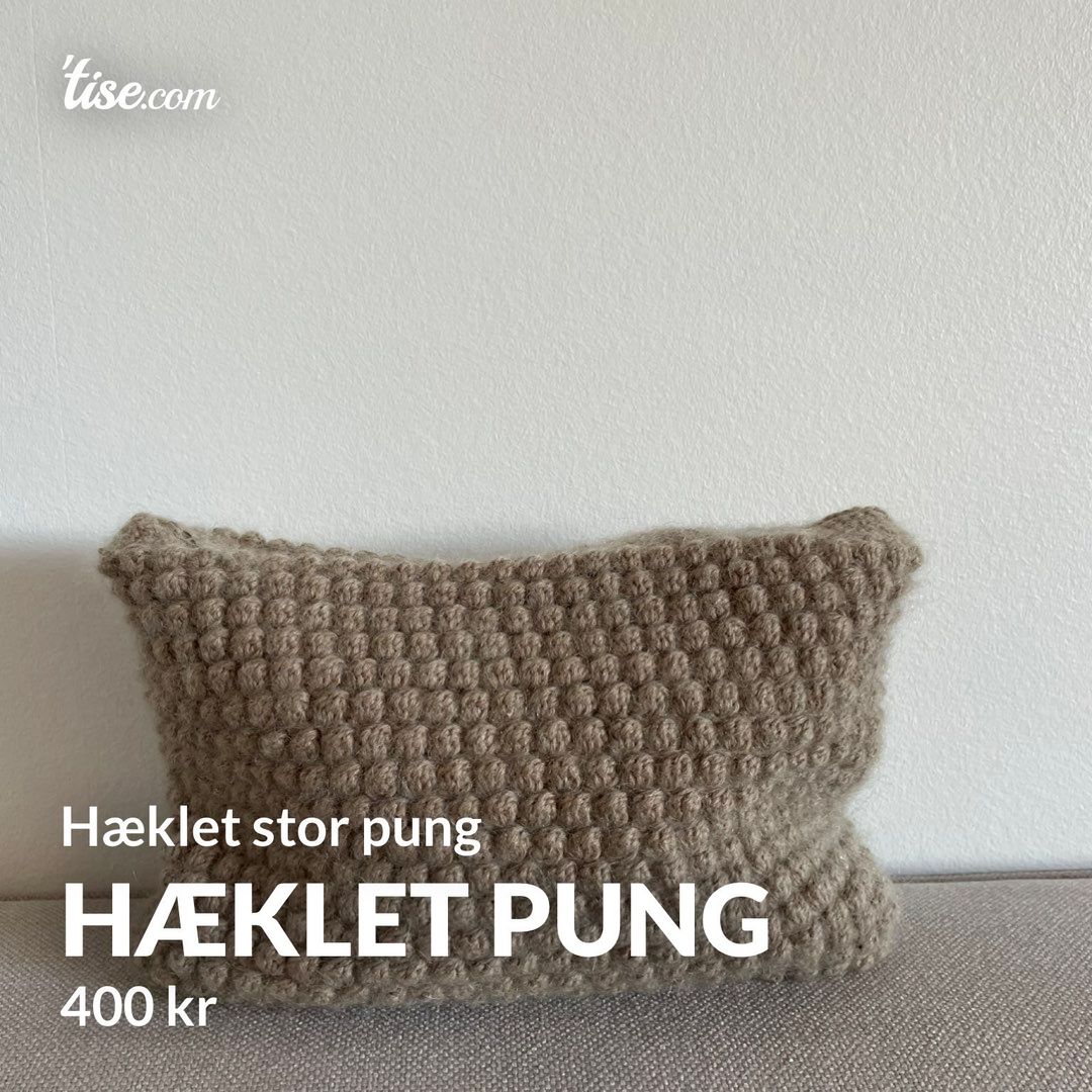 Hæklet pung