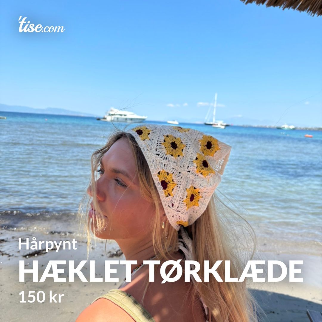 Hæklet tørklæde