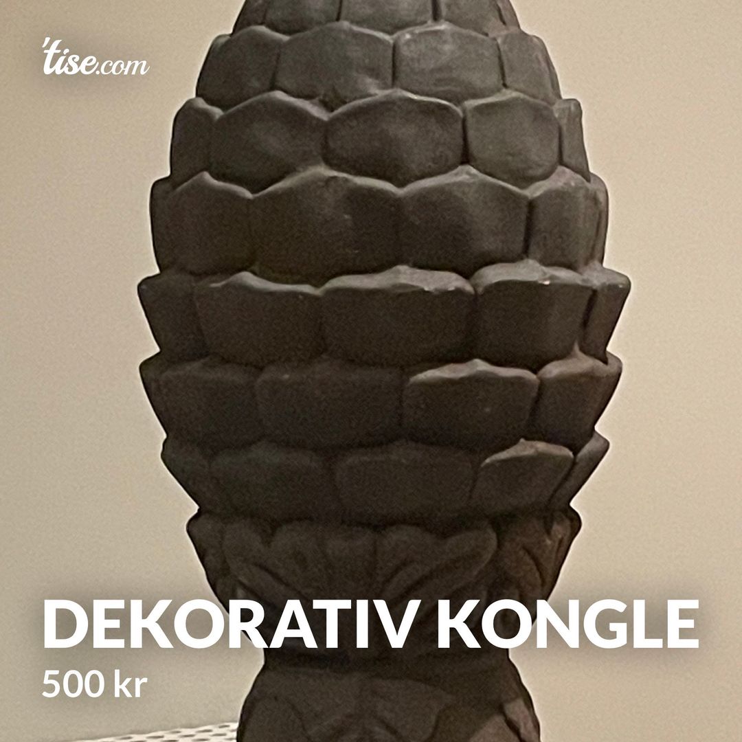 Dekorativ kongle