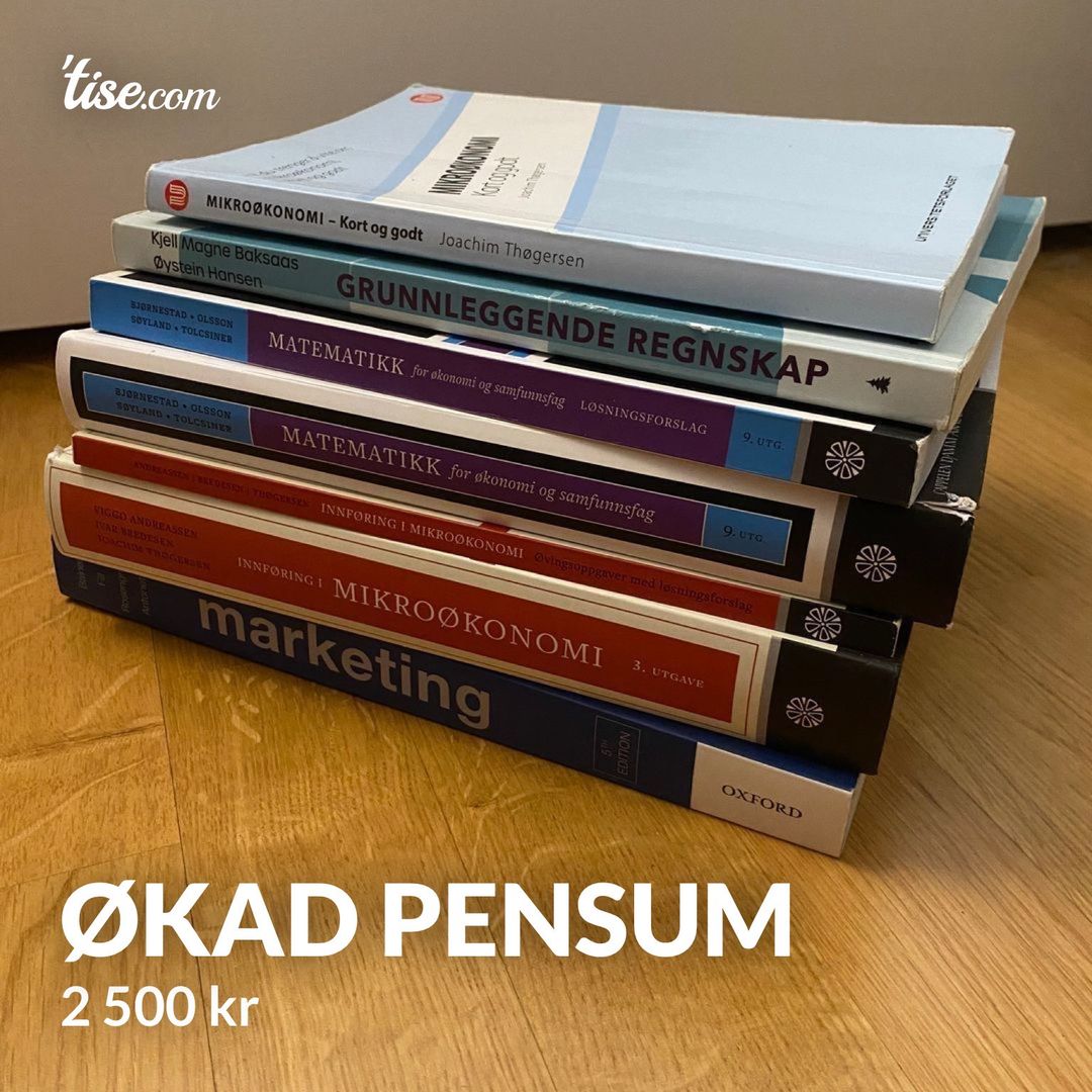 Økad pensum