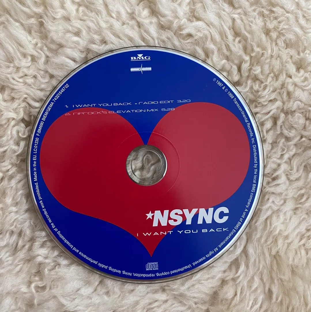 Vintage NSYNC CD