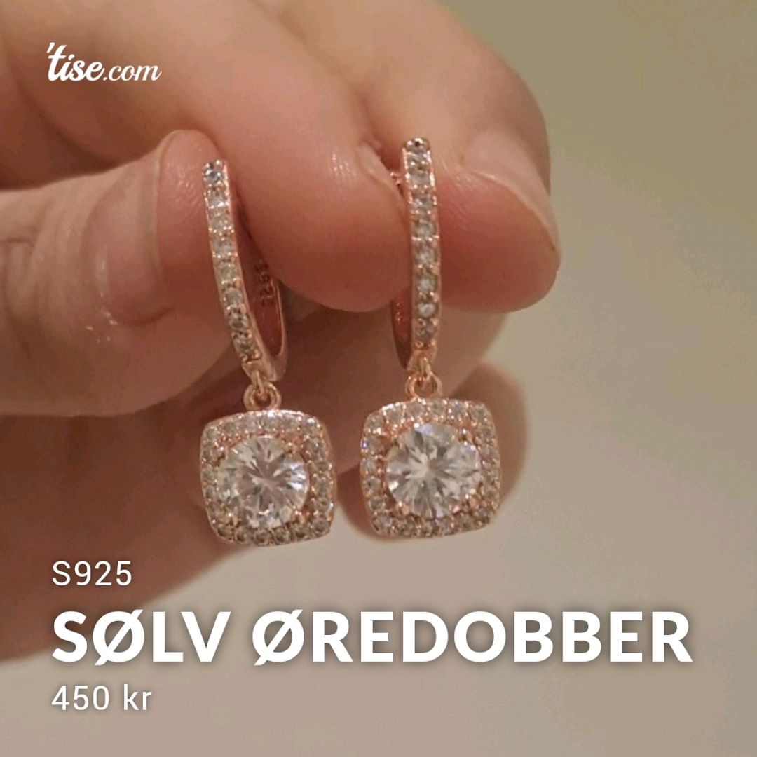 Sølv ØREDOBBER