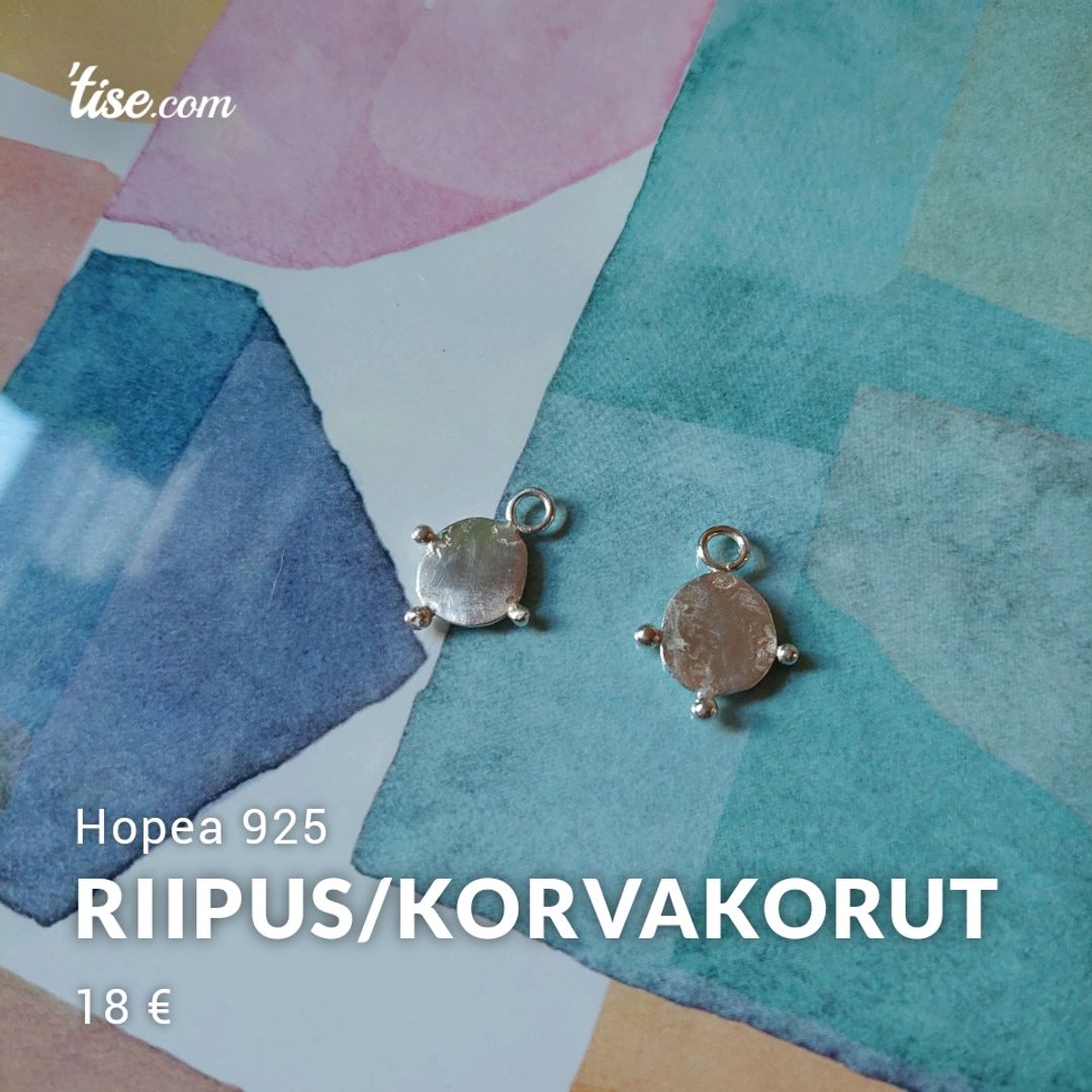 Riipus/korvakorut