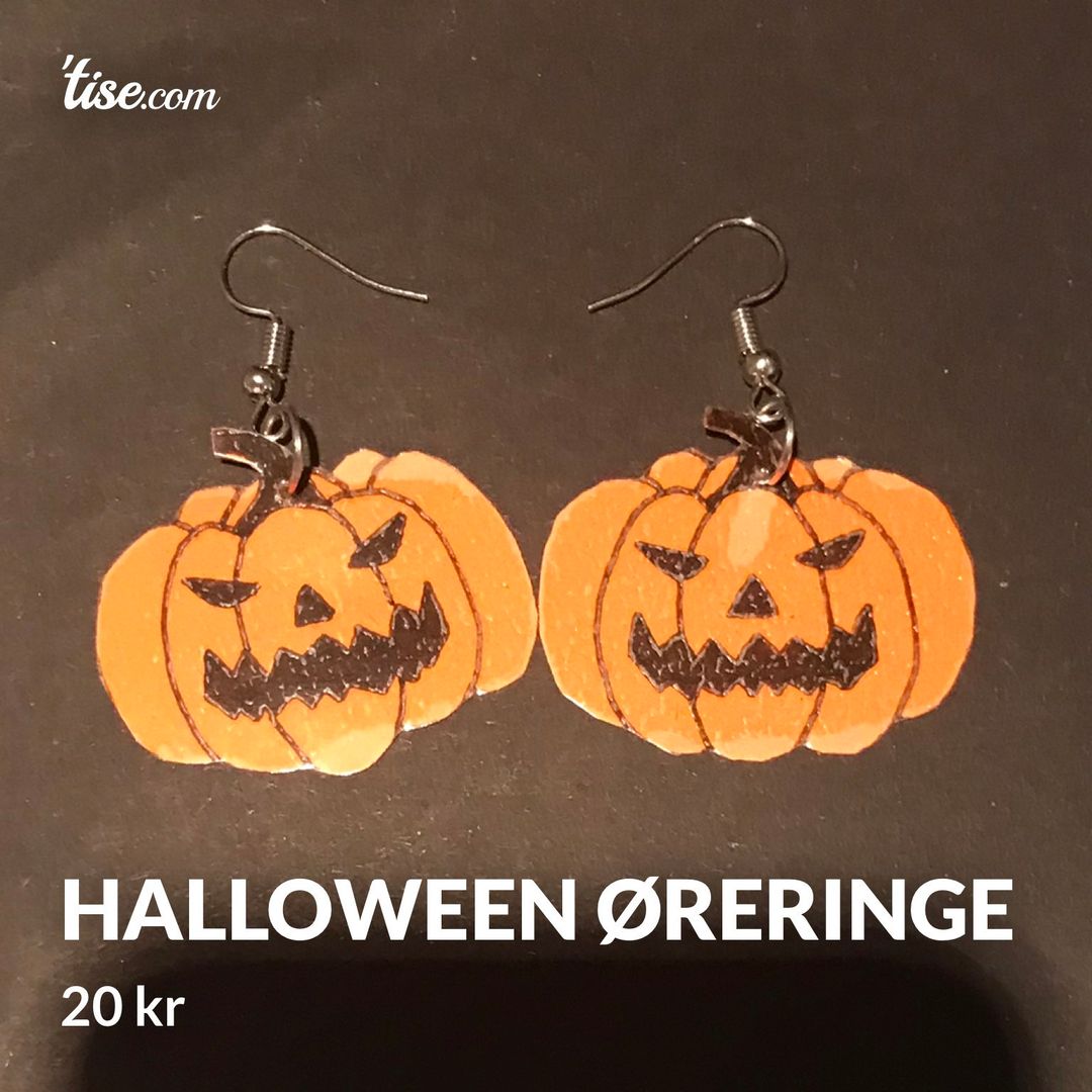 Halloween øreringe