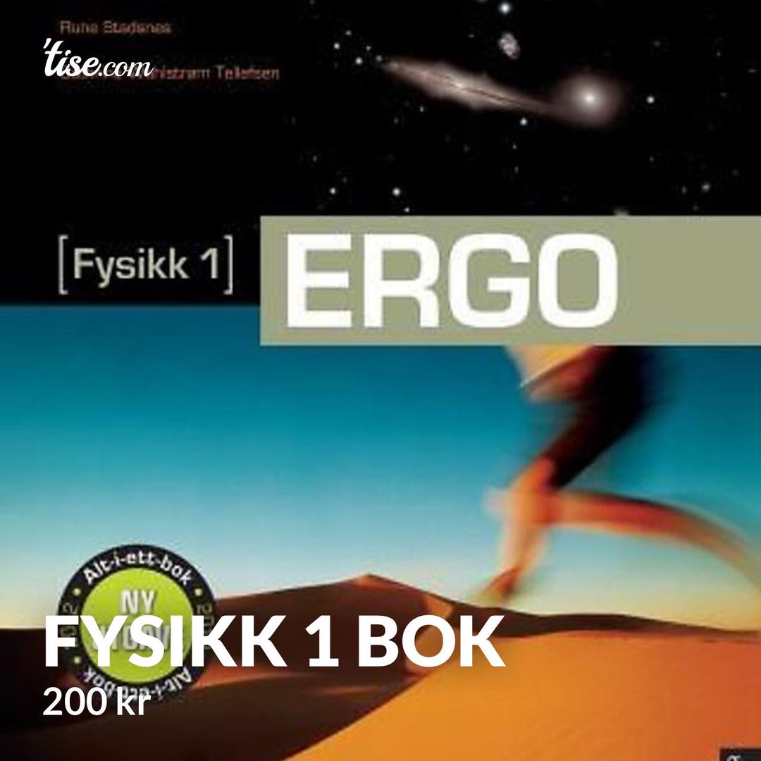 Fysikk 1 bok