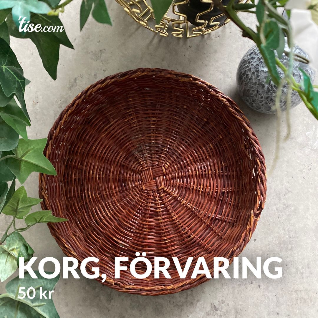 Korg förvaring