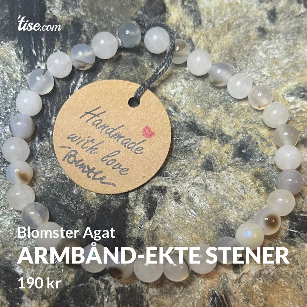 Armbånd-Ekte Stener