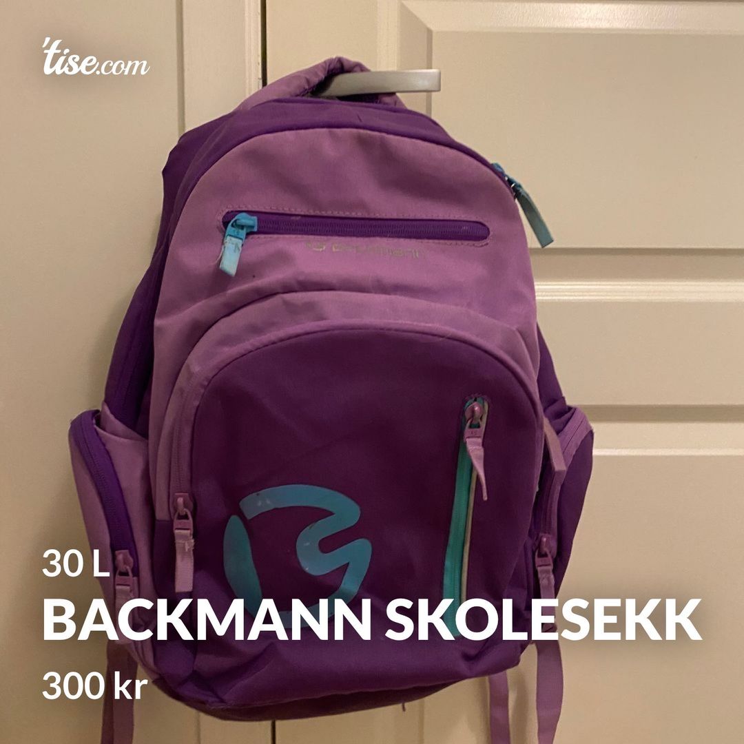 Backmann skolesekk