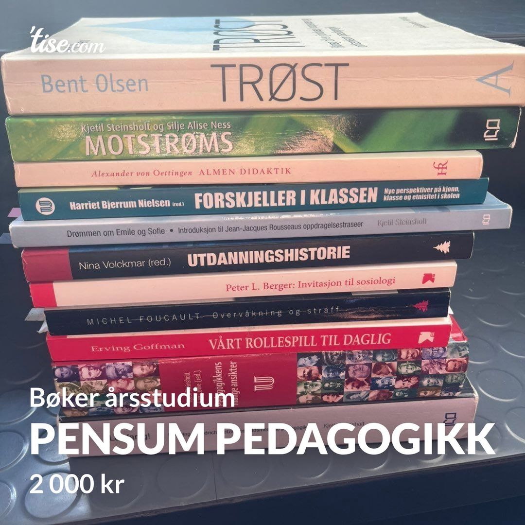 Pensum pedagogikk