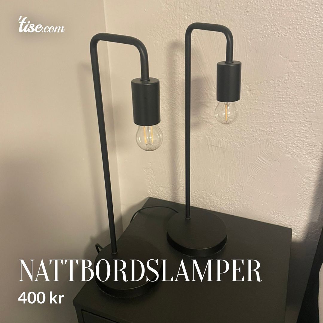 Nattbordslamper