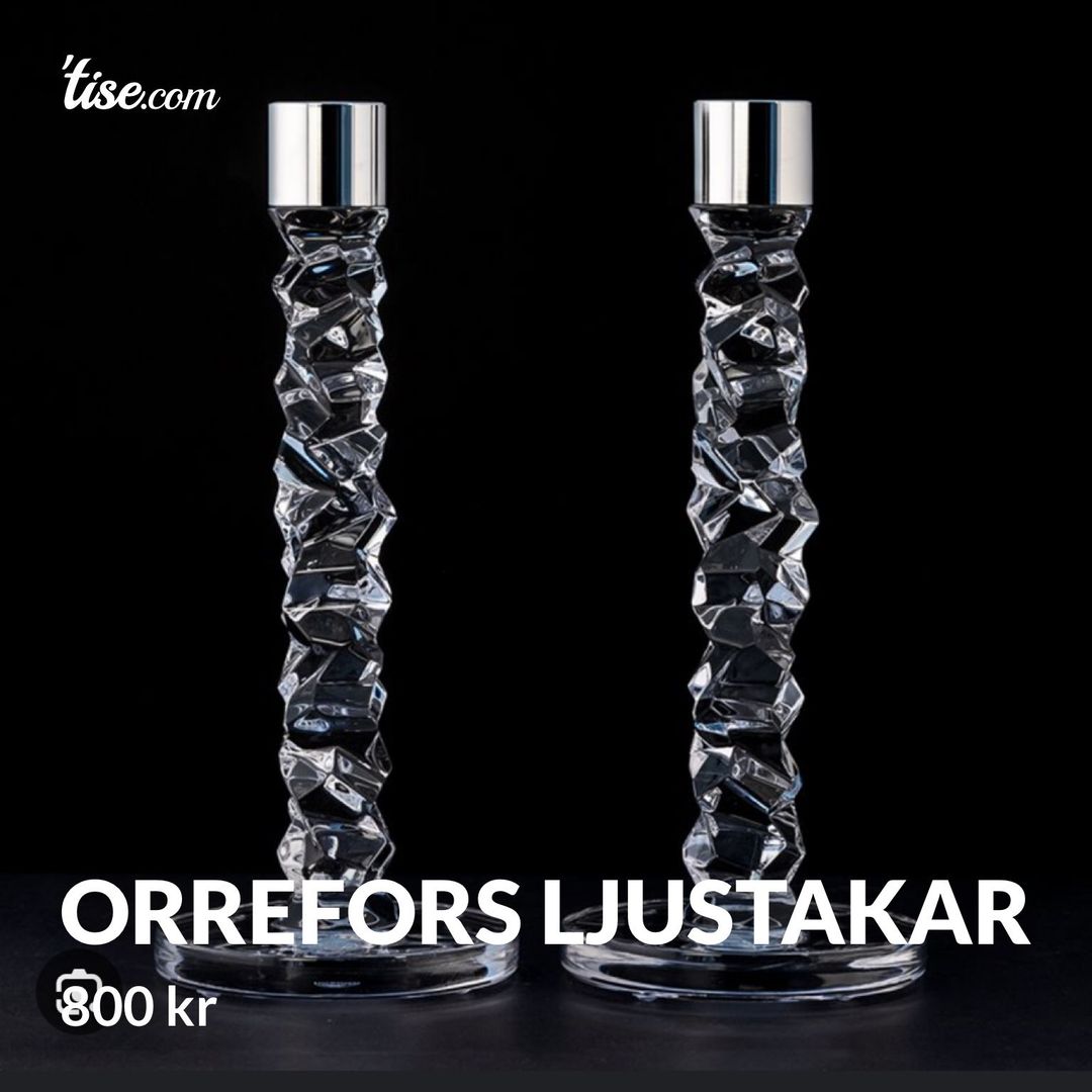 Orrefors ljustakar