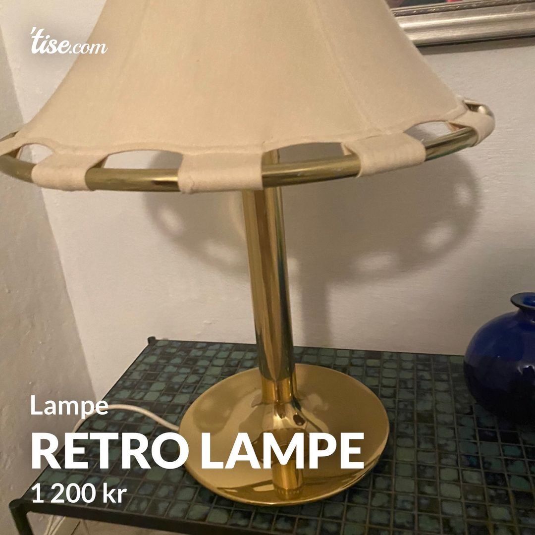 Retro lampe