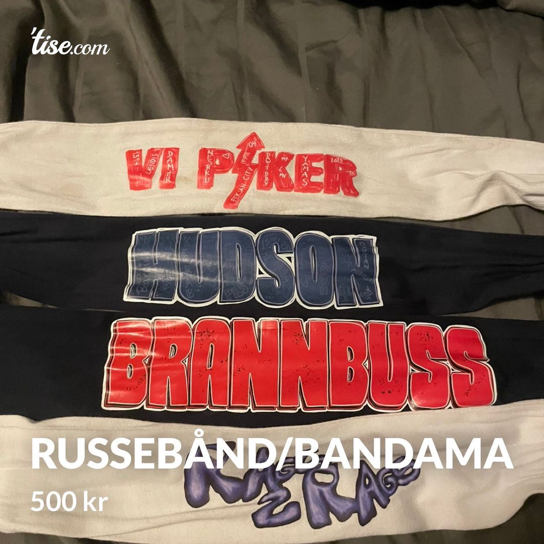 Russebånd/bandama