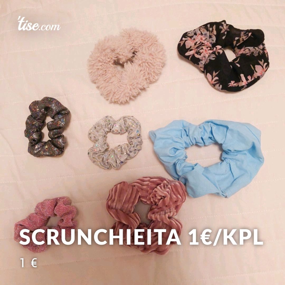 Scrunchieita 1€/kpl