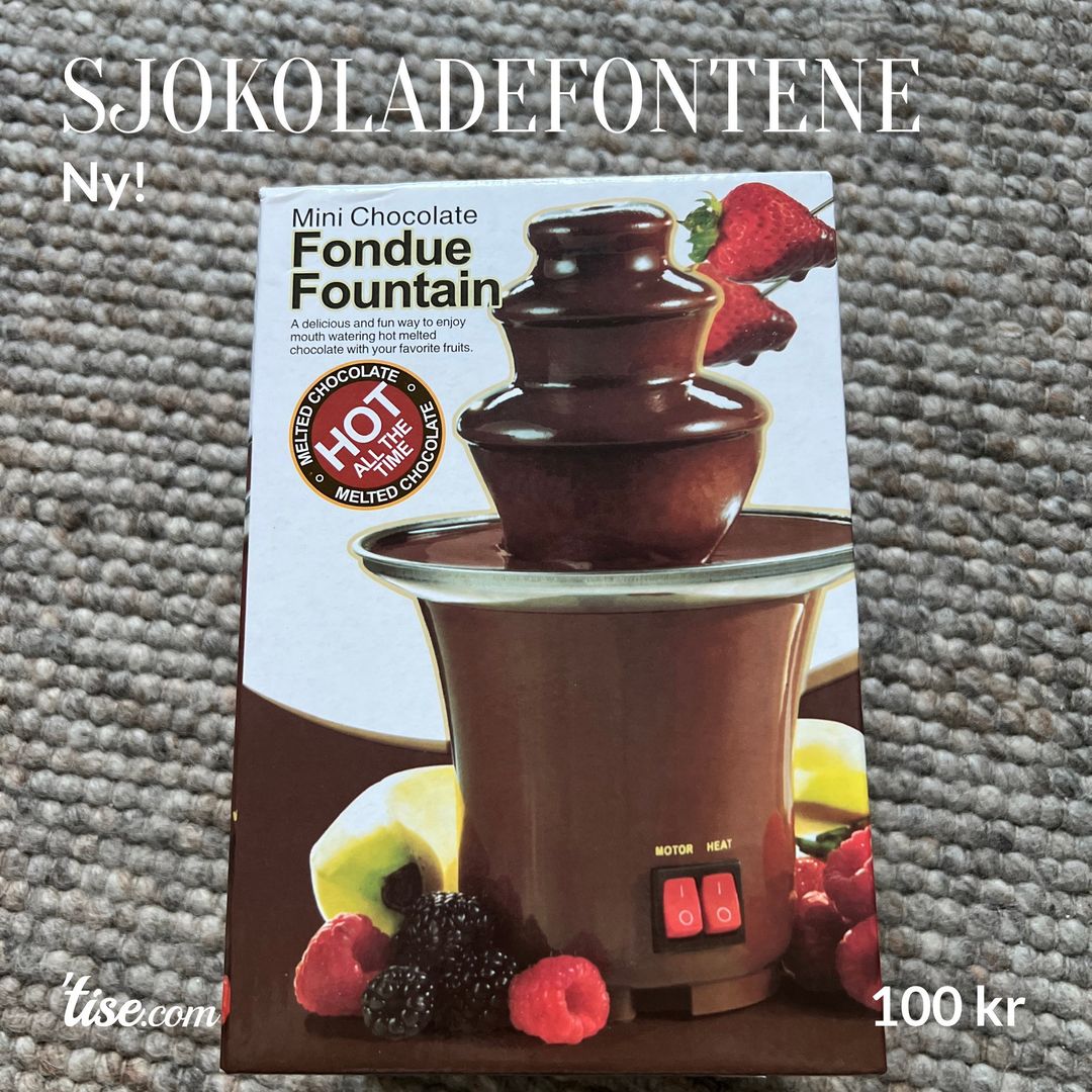 Sjokoladefontene