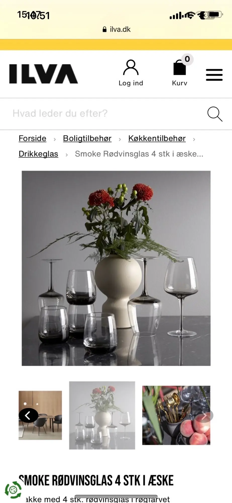 Broste Copenhagen glas