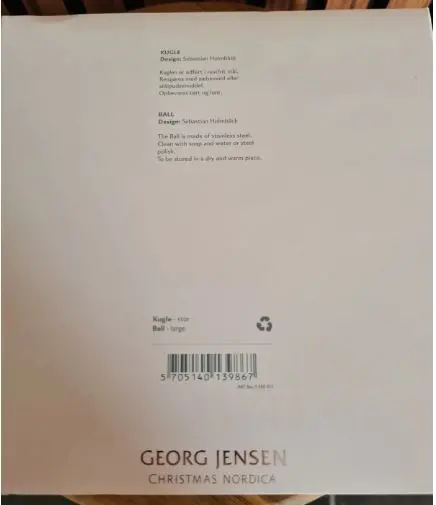 Georg Jensen pynt til højtider