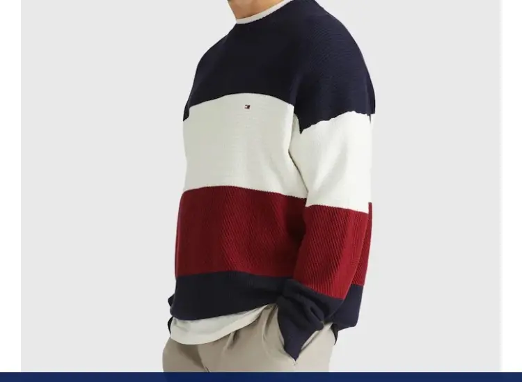 Tommy Hilfiger striktrøje