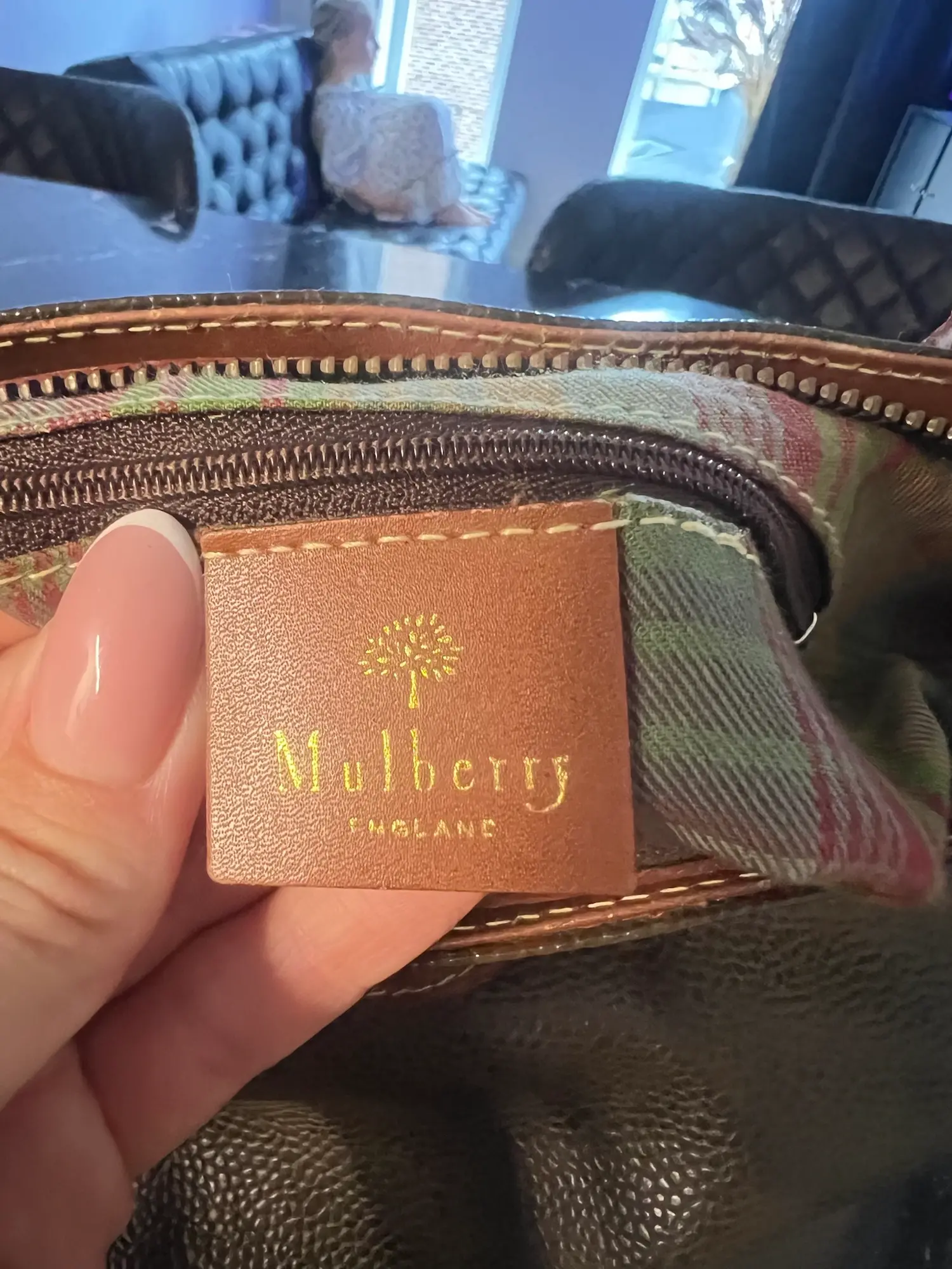 Mulberry crossbody-taske