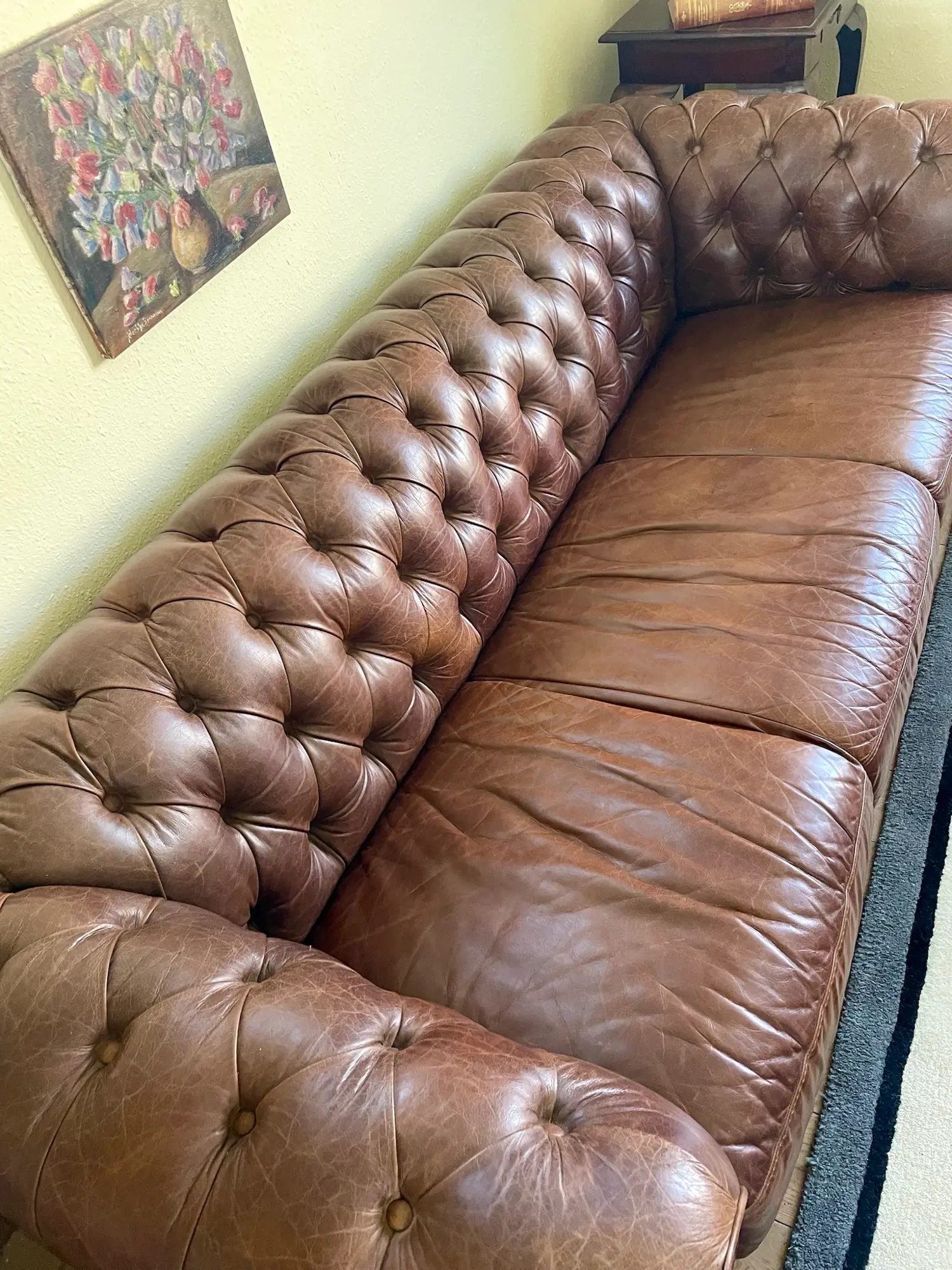 Chesterfield 3-personers sofa