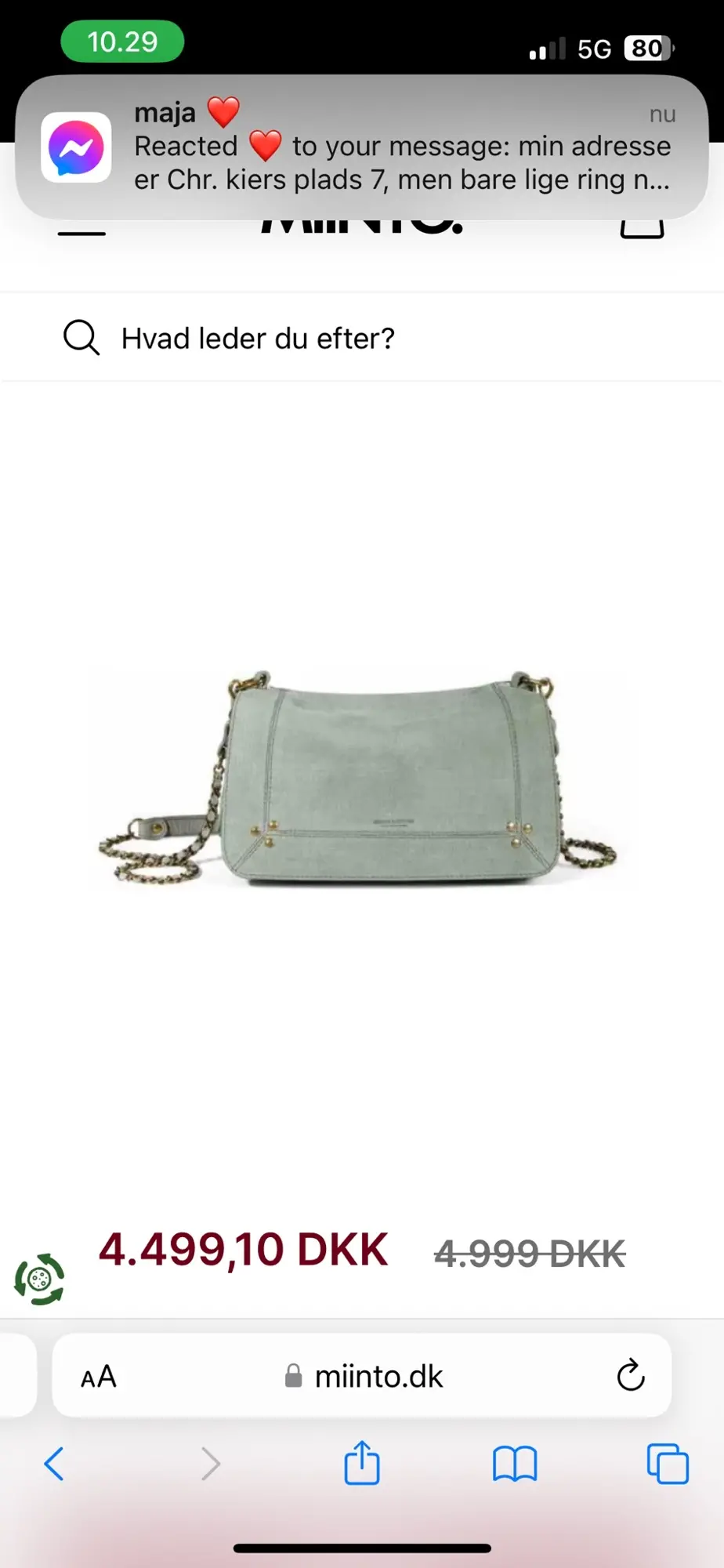 Jérôme Dreyfuss crossbody-taske