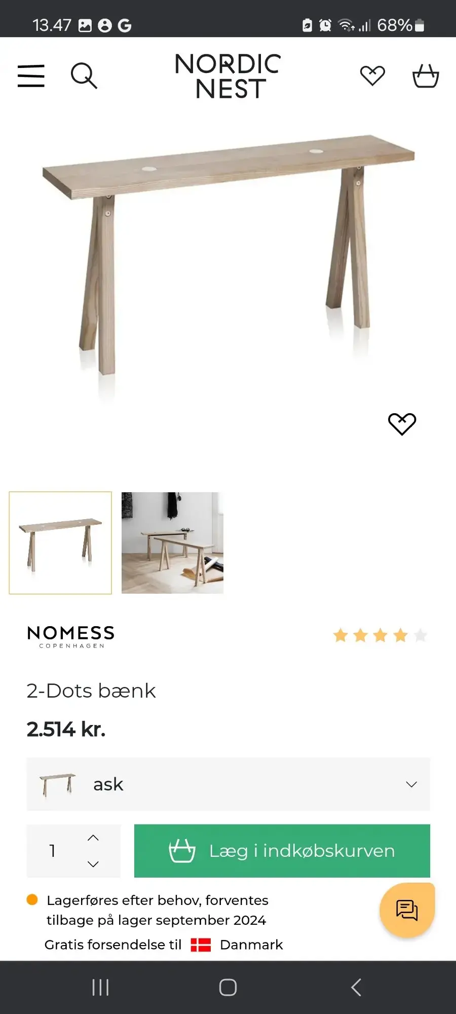 Nomess andet møbel