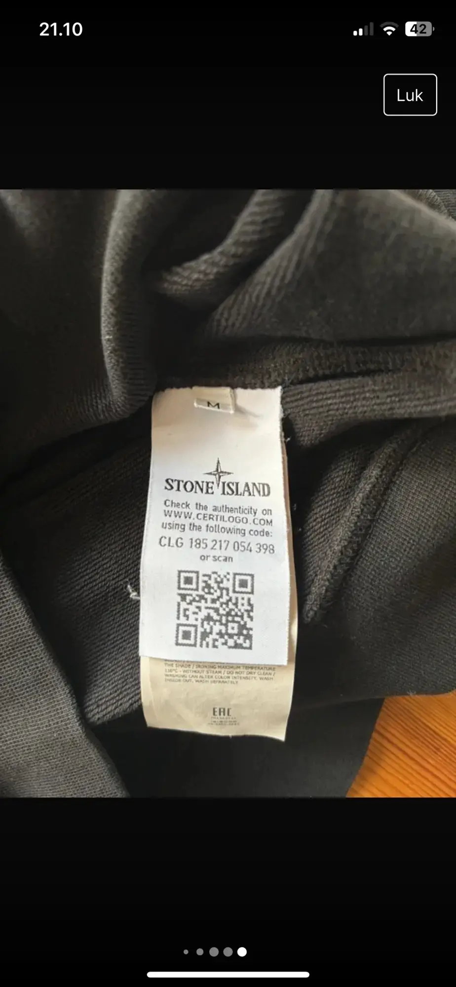 Stone Island tøj