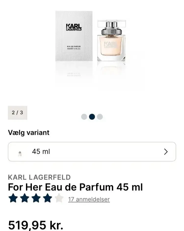 Karl Lagerfeld eau de parfum