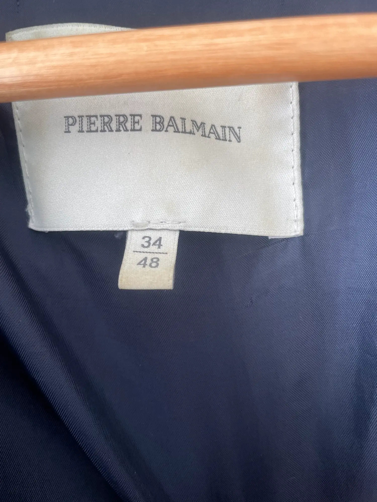 Pierre Balmain denimjakke