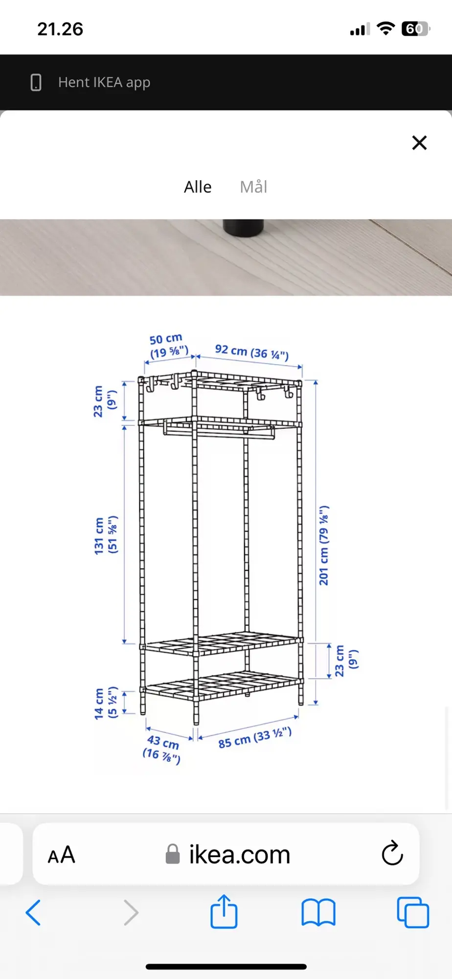 Ikea opbevaring