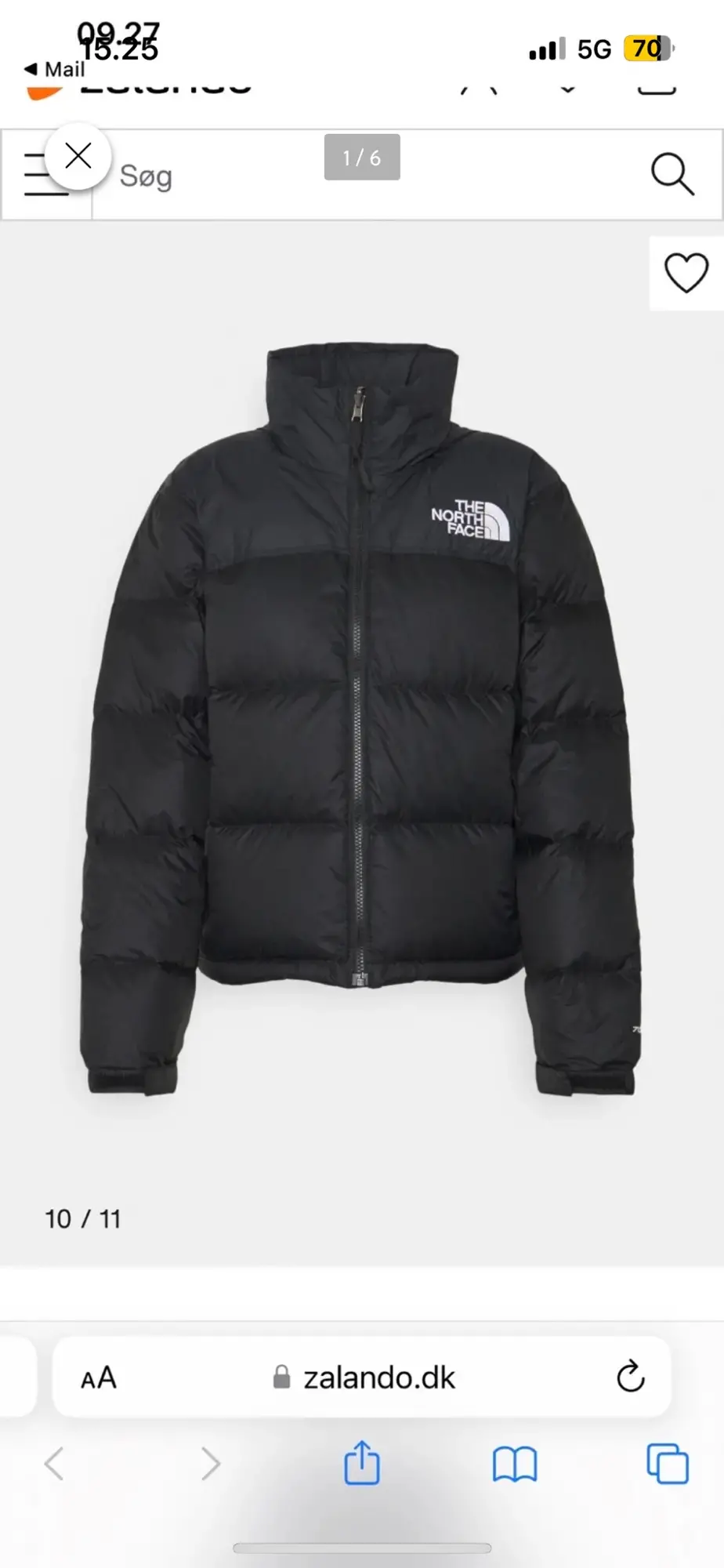 The North Face jakke