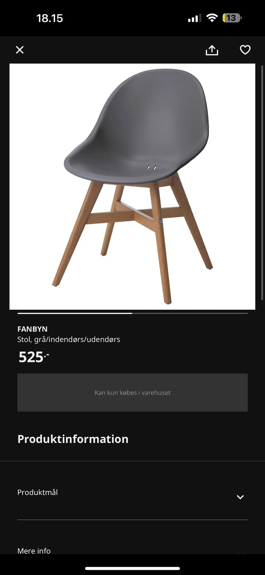 Ikea stol