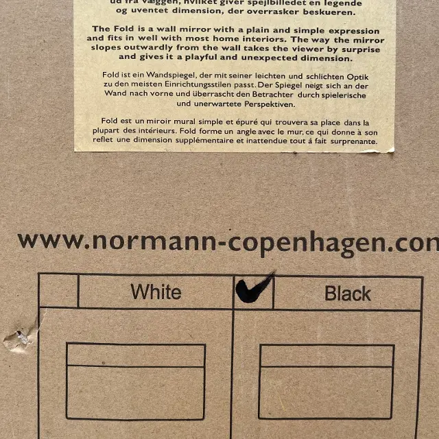 Normann Copenhagen spejl