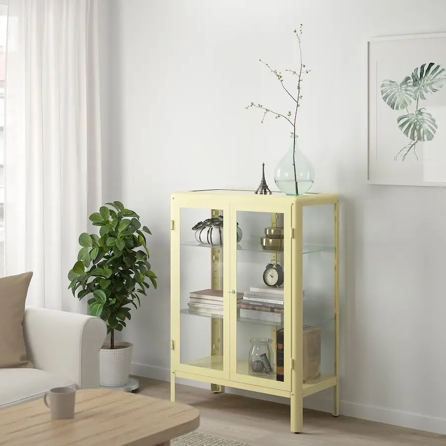 Ikea vitrine skab