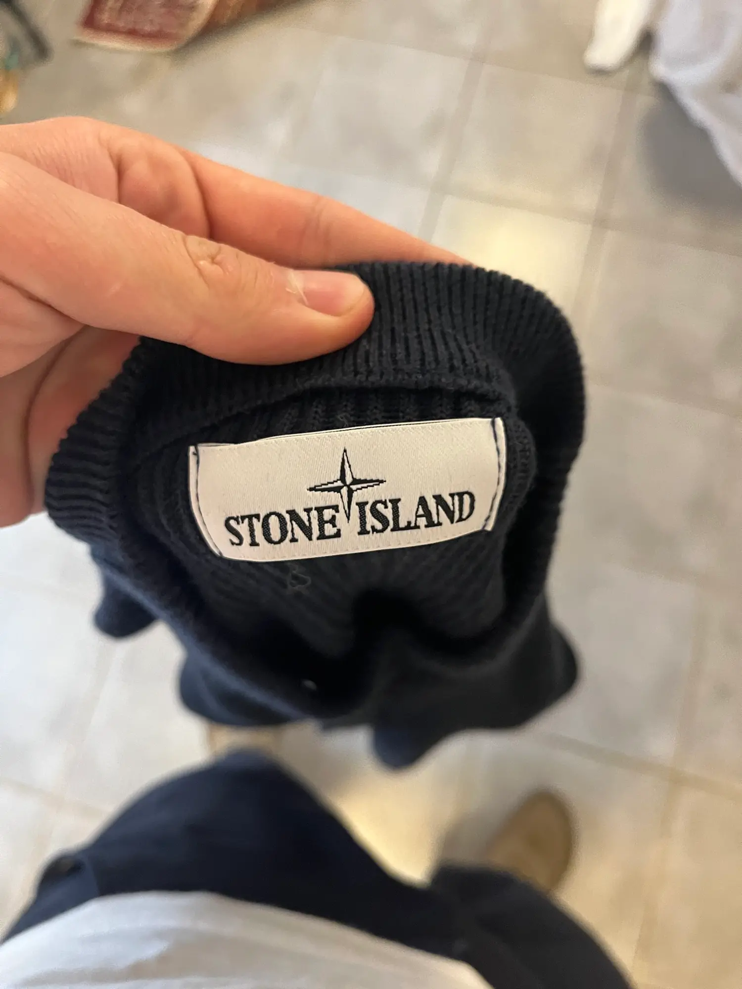 Stone Island striktrøje