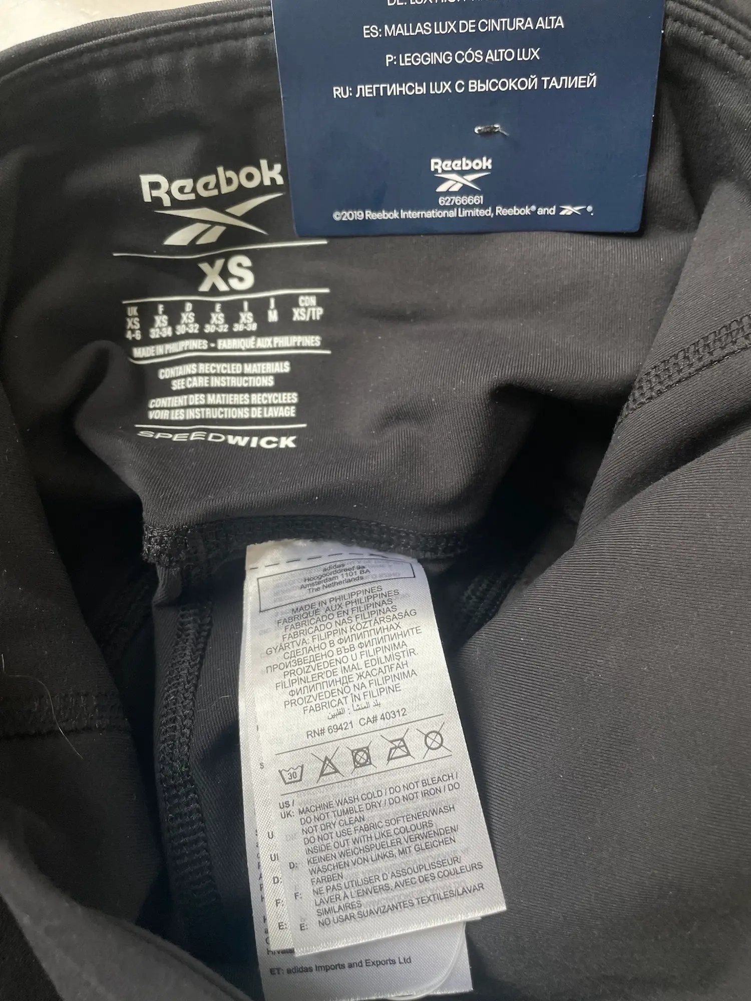 Reebok bukser  tights