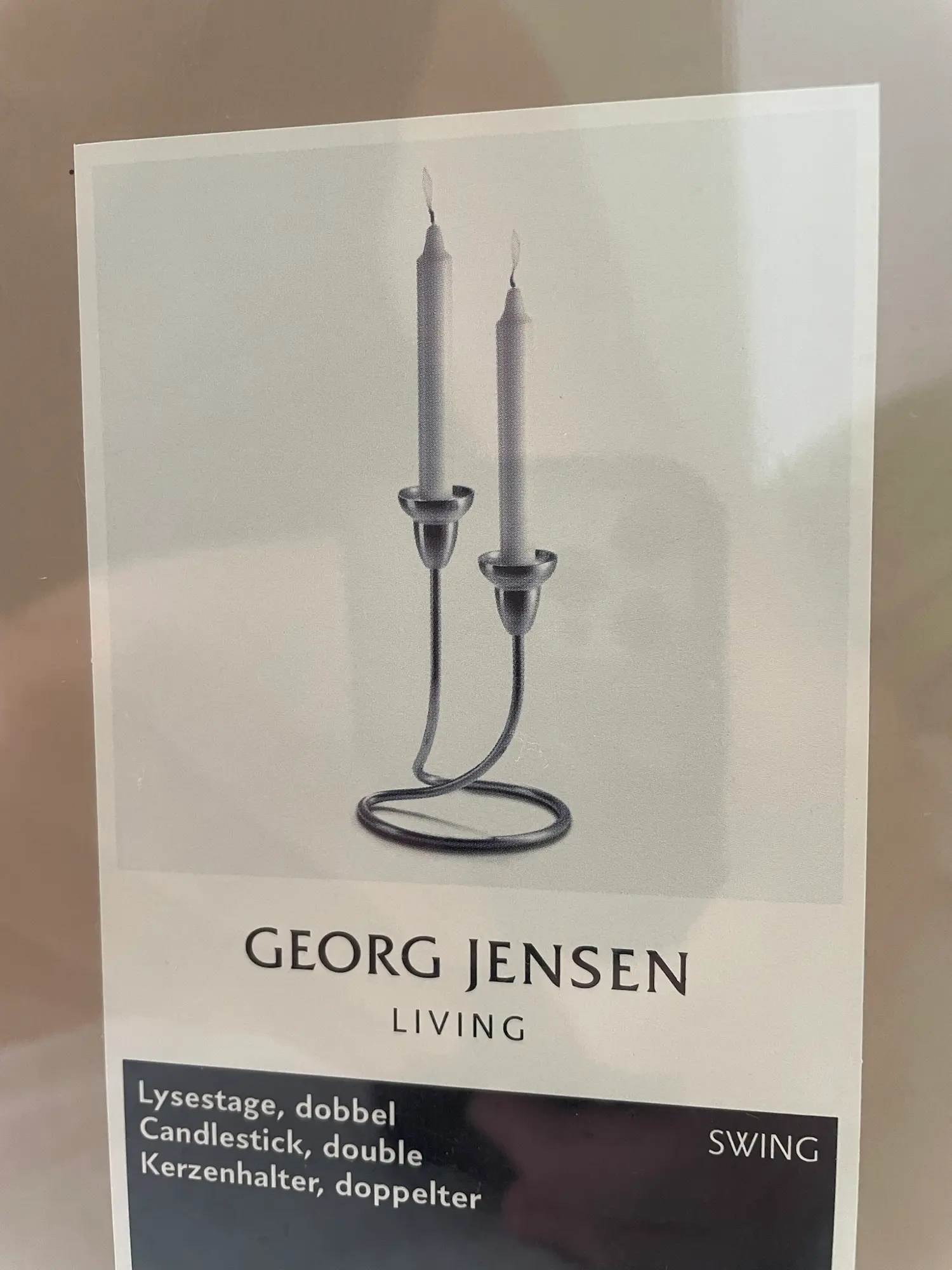 Georg Jensen lysestage