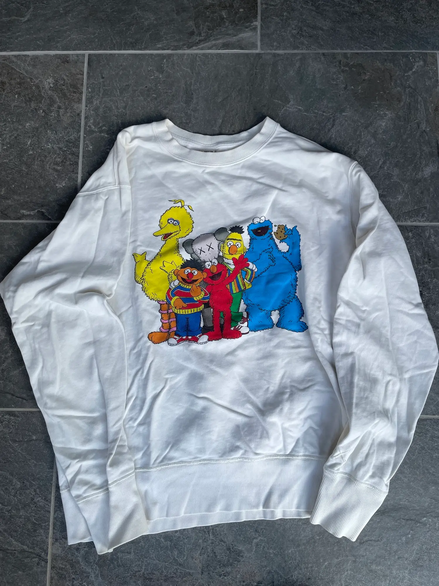 KAWS x Uniqlo sweatshirt