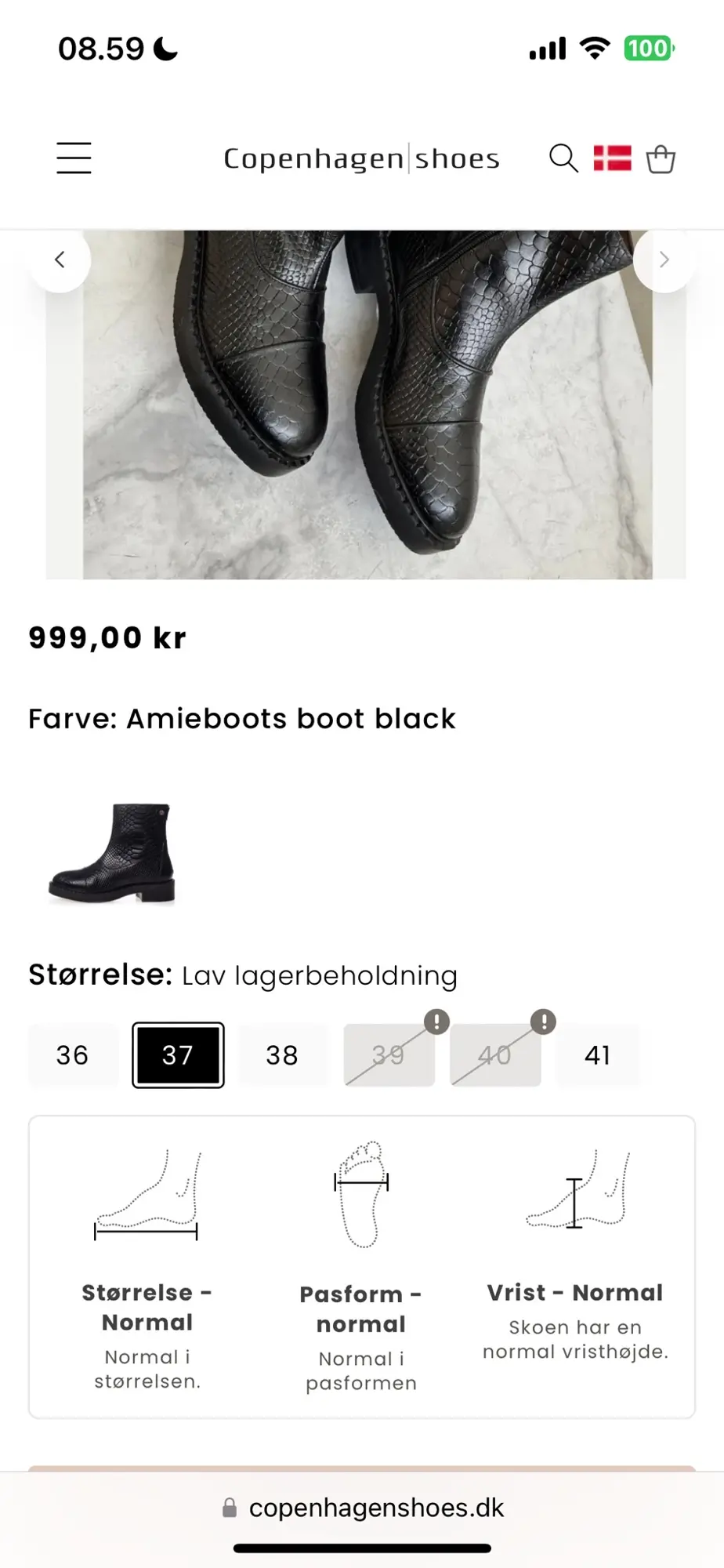 Copenhagen Shoes støvler