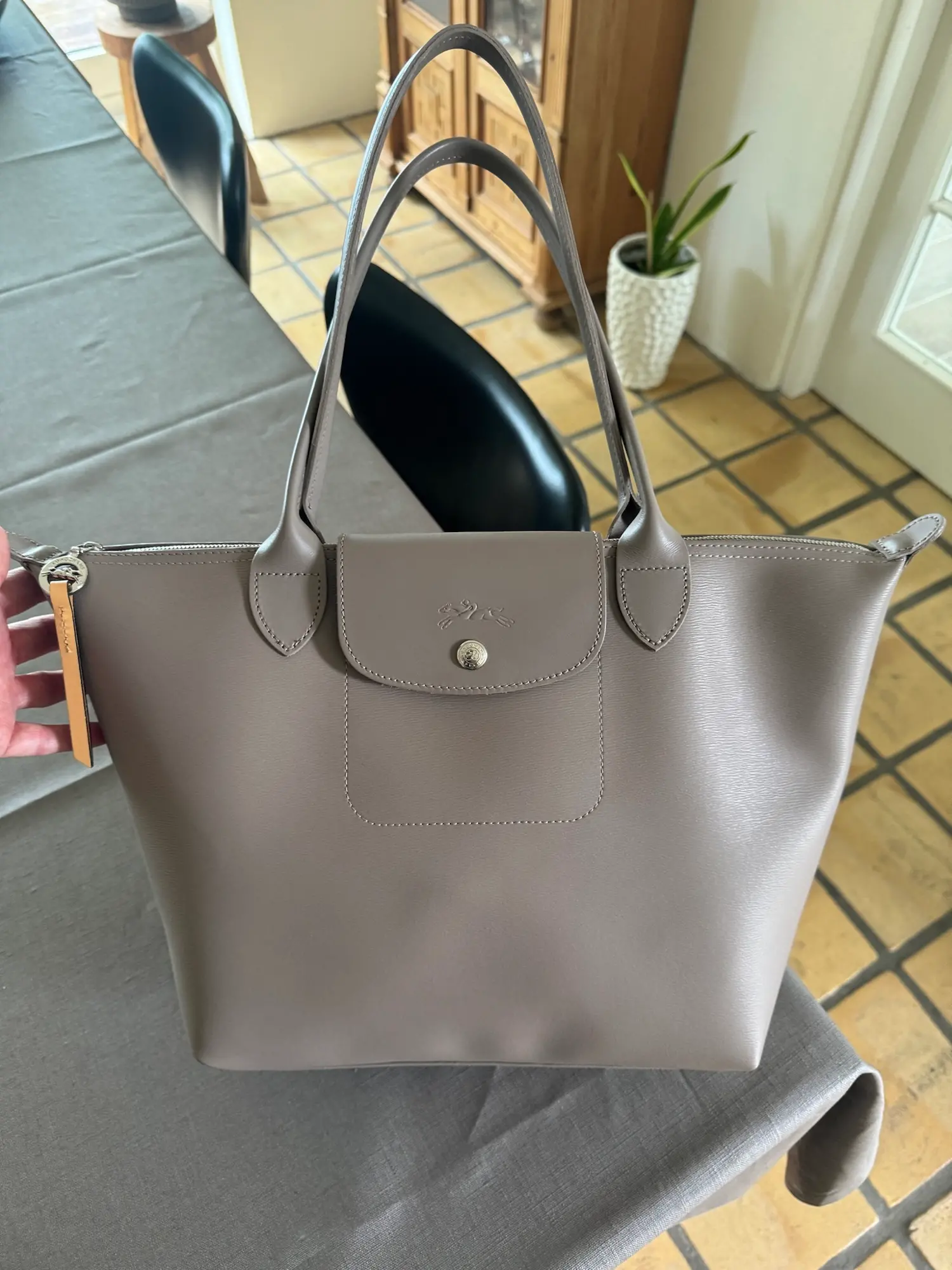 Longchamp totebag  mulepose