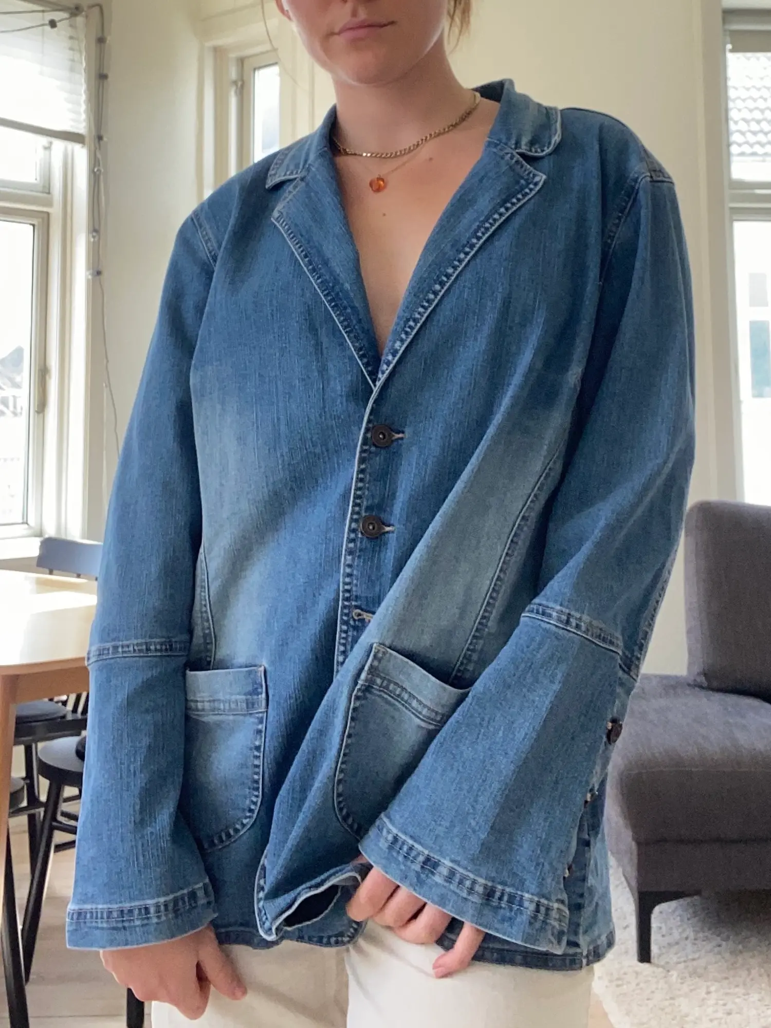 Vintage denimjakke